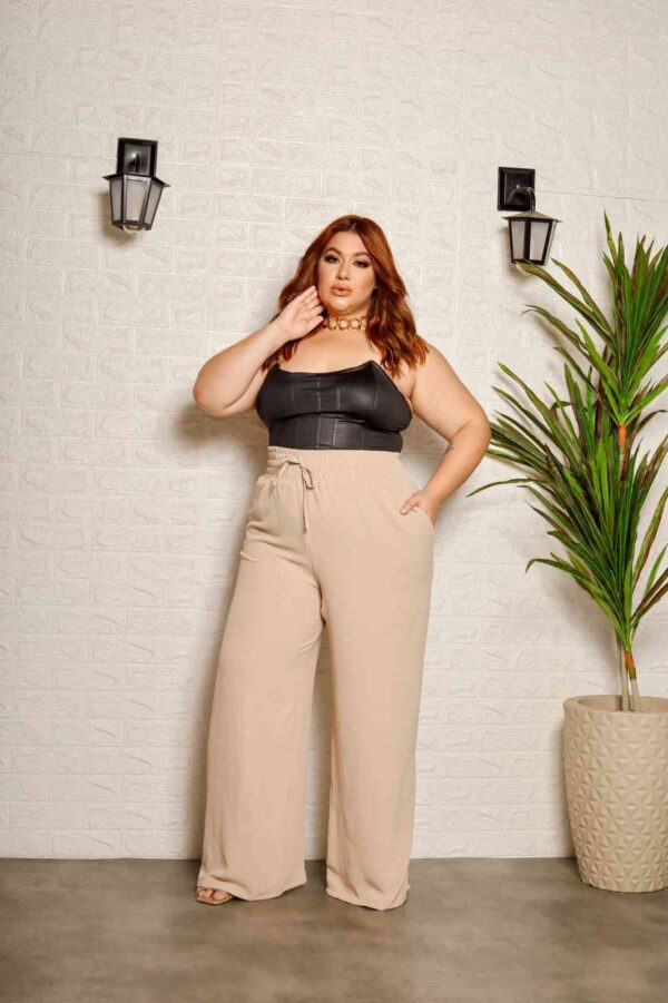 Curvas em Movimento Pantalona Plus Size - Image 3