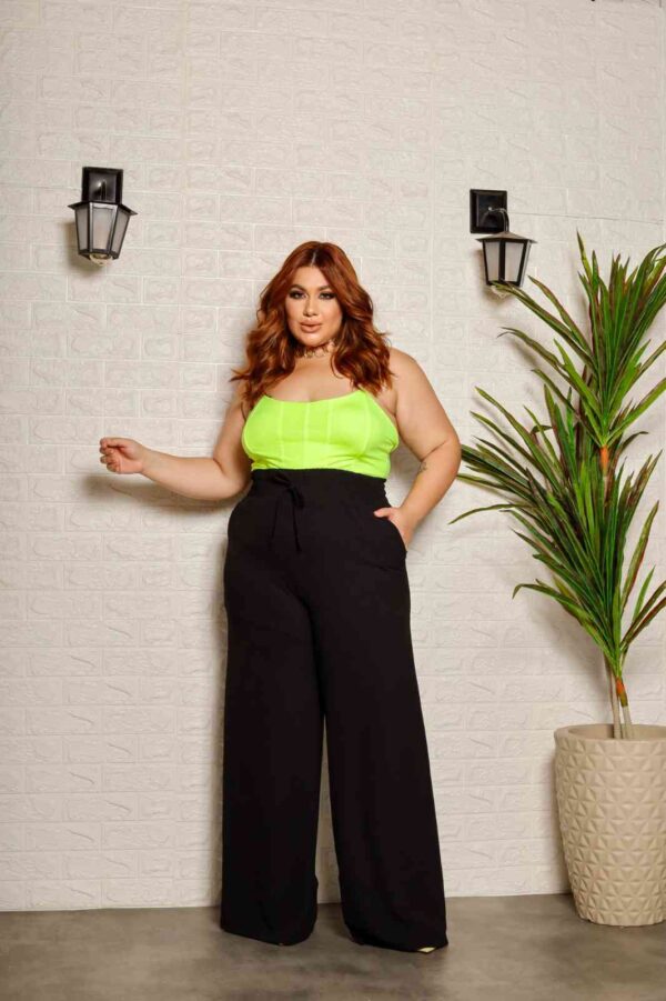 Ousadia Confortável Pantalona Plus Size - Image 3