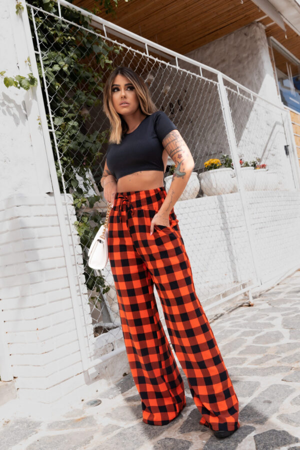 Calça Pantalona Xadrez Clássica - Image 2