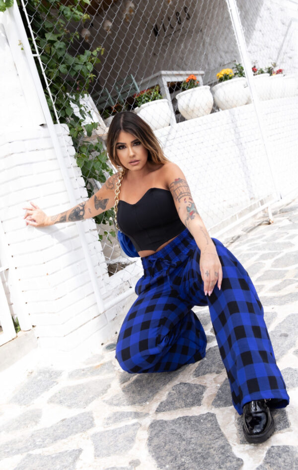 Calça Xadrez Chic Pantalona - Image 2