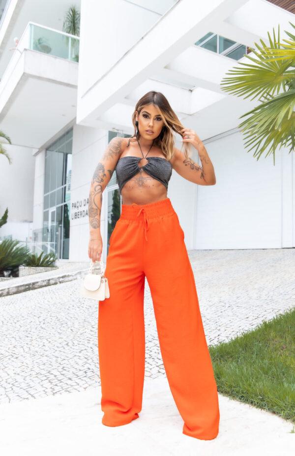 Calça Pantalona Fluida - Image 6