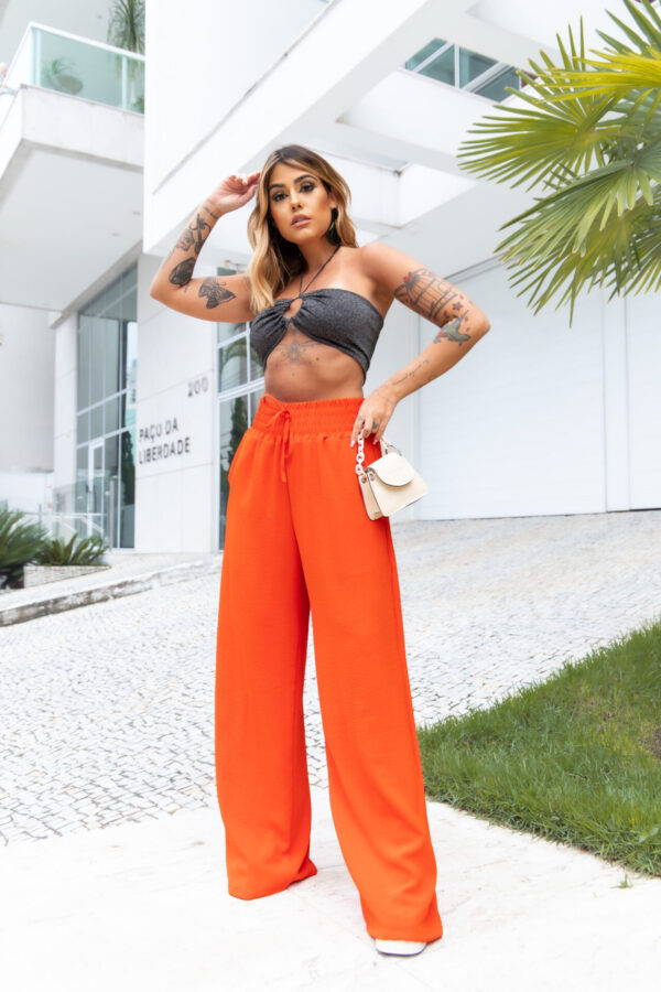 Calça Pantalona Fluida - Image 3